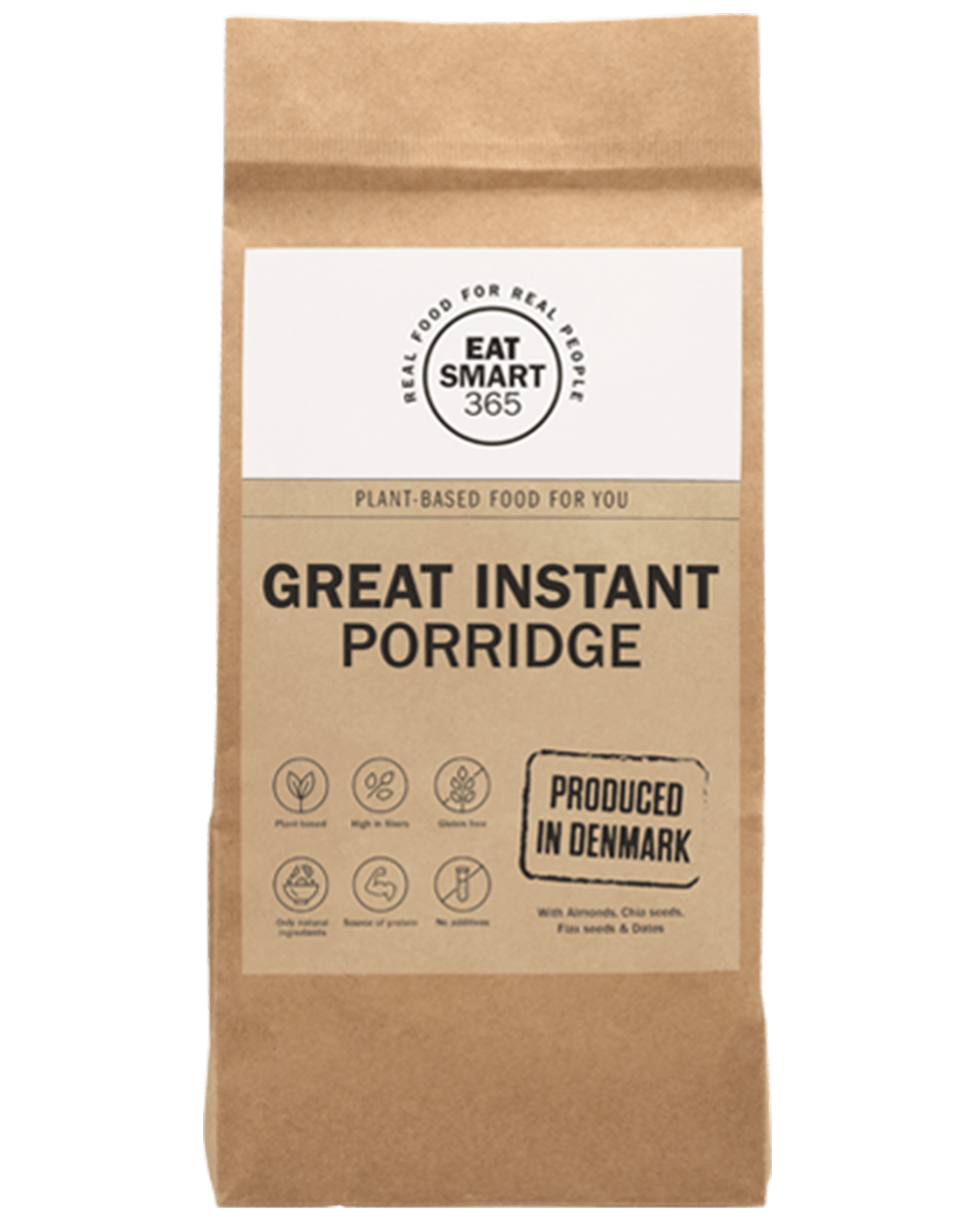 Great Instant Porridge (600 gram pr. pose)